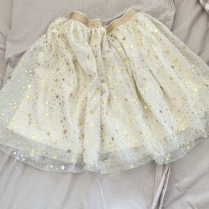 Place- Gold Starry Tulle Skirt